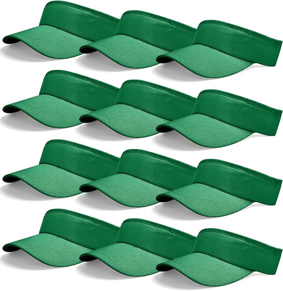 St. Patricks Day Green Visors Bulk 5958