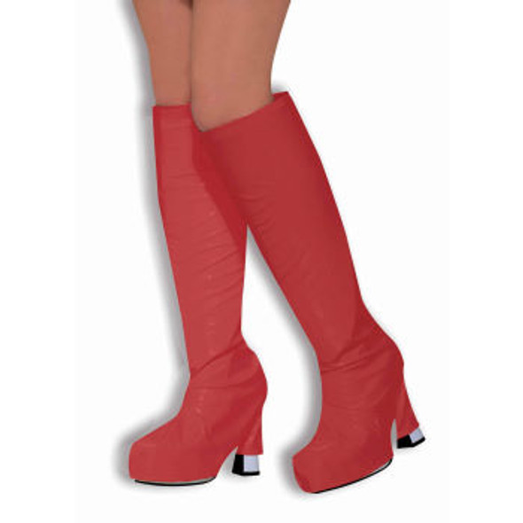 60's Mod Red Go Go Boot Tops 8585