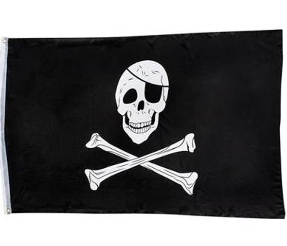 Pirate Crossbones Flags Polyester 3' X 5' FT 9084