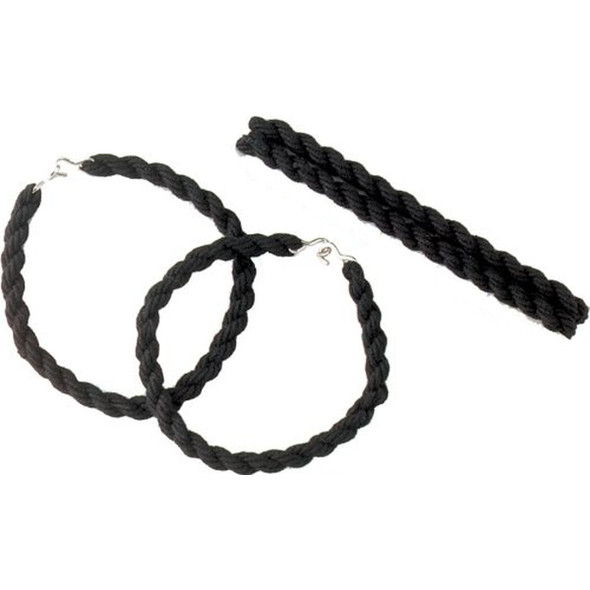 2 Pack Military Elastic Blousing Garters Set Black 3347