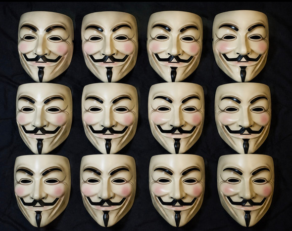 V for Vendetta Mask Bulk 1727