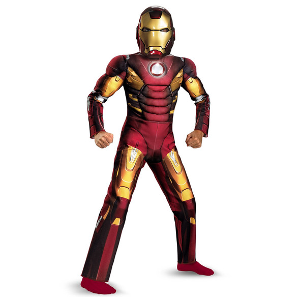 Iron Man Mark VII Classic Muscle Chest Child Costume 4721XS-4721M