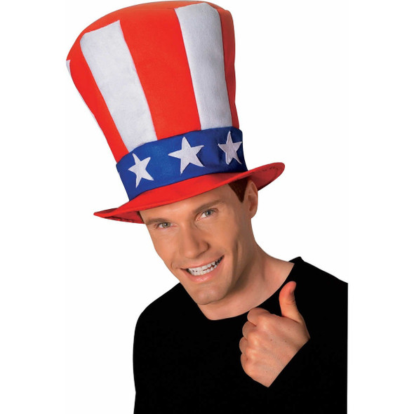  Jumbo Patriotic Hat 4th of July Uncle Sam 5925 