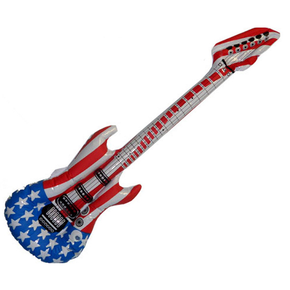 Patriotic Inflatable Guitar  9138