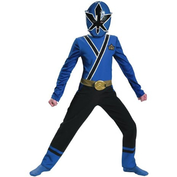 Blue Ranger Samurai Classic Child Costume