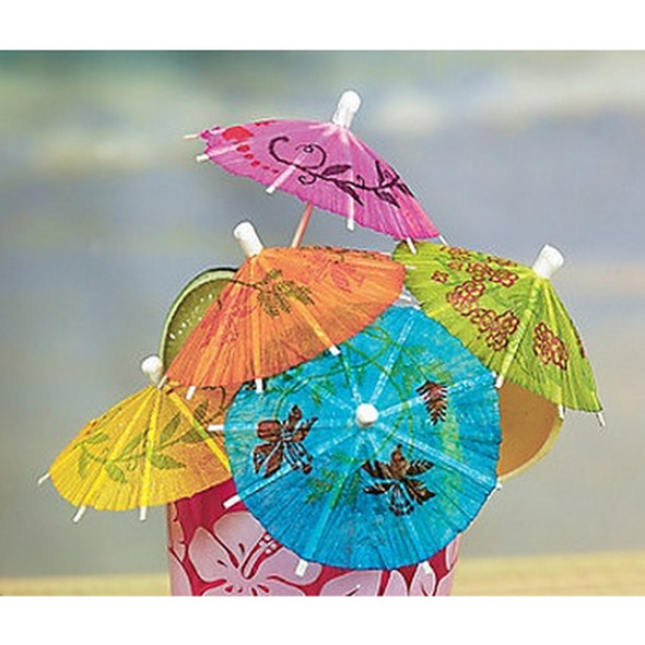 Cocktail Drink Parasol Bulk 144pcs 3837