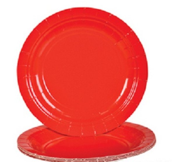 Red Party Paper Plates  9" 20 Pack 3857