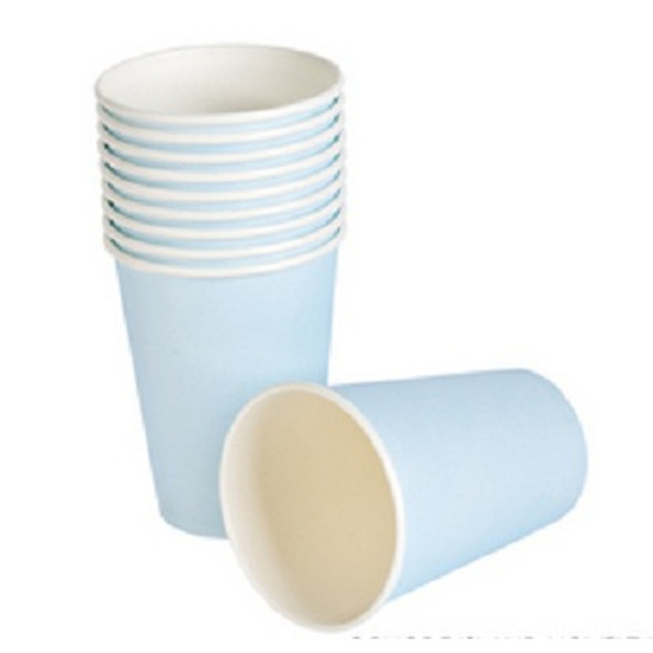 Party Paper Cups Light Blue 9 oz 12 Pack 3852