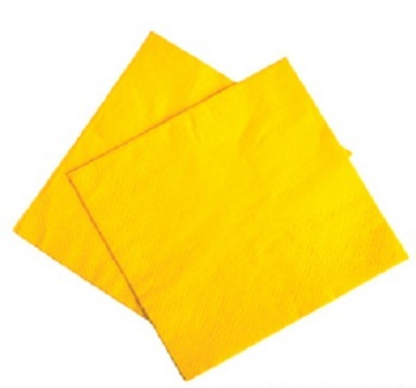 Yellow Party Napkins 10" 50 Pack 10478