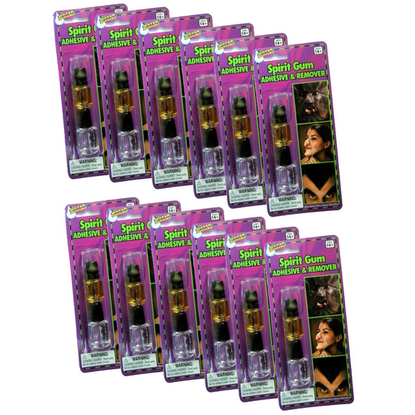 Spirit Gum With Remover 12 PACK 6573D