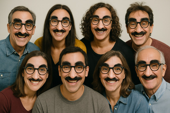 Disguise Glasses | Groucho Marx Glasses | 12 PACK 1631DZ