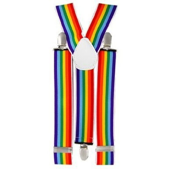 Gay Pride Suspenders 1290F