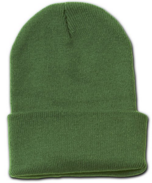 Military Beanie Olive Drab Long Hat 5767