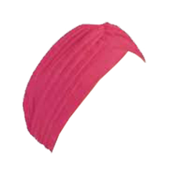 12 PACK Hot Pink Turban Head Cover Hat 5977
