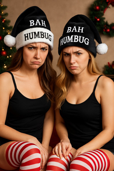 6 PACK Red and White Thigh High Christmas | Red White Thigh High Wholesale |  ADULT 8170