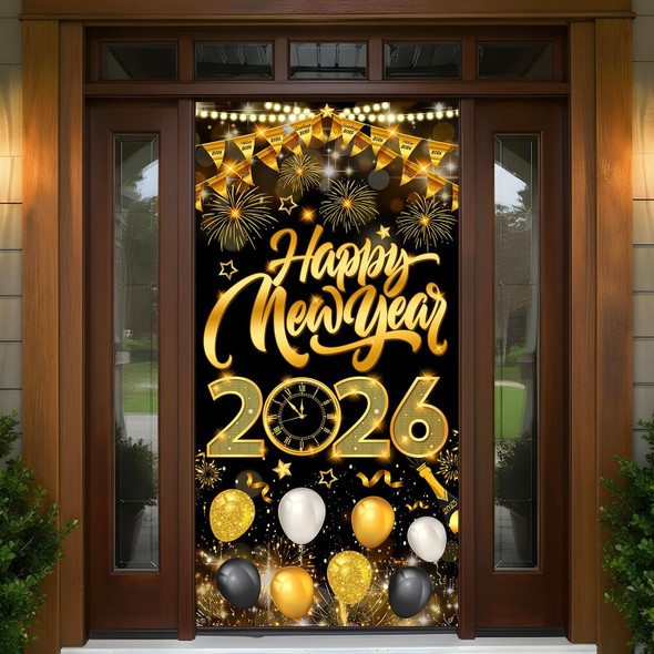 HUGE New Years Banner 6FT x 3FT 3891