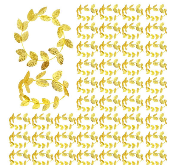 Gold Laurel Roman Headband 24 PACK WS1709D