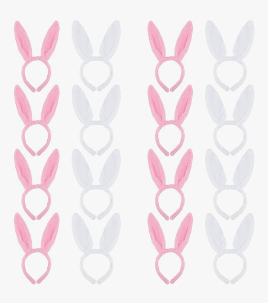 Pink Bunny Ears Bulk Wholesale 16 PACK  9295D