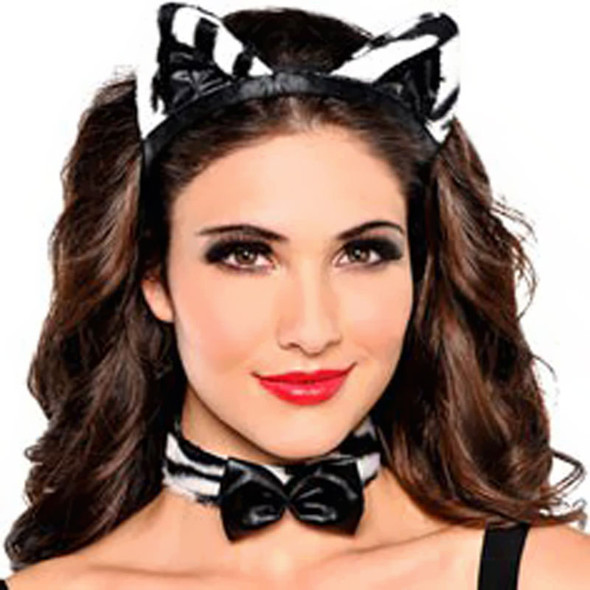 Zebra Ears Headband WS1721D