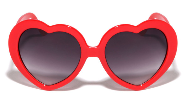 10 PACK Red Heart Shape Sunglasses Adult 100% UV Superior Quality 1015D