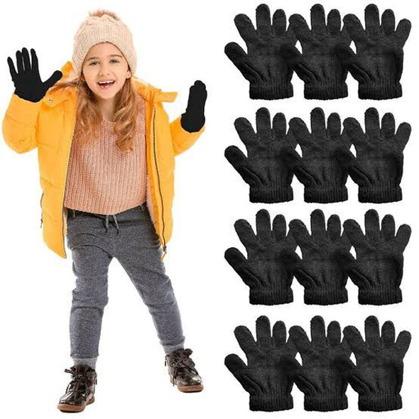 Children Gloves Bulk | KIds Gloves Bulk | for Boys Girls - Stylish and Snug Winter Accessories 50772DZ