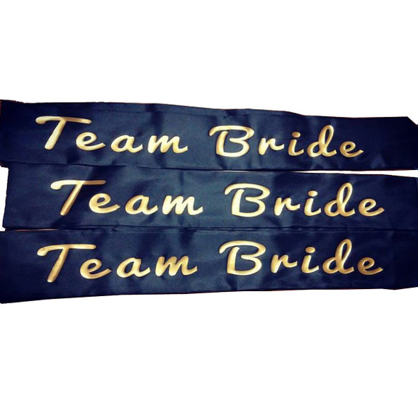 Bachelorette Sashes, Custom Sashes for Bachelorette Parties 60" (Fonts in Picture Gallery)