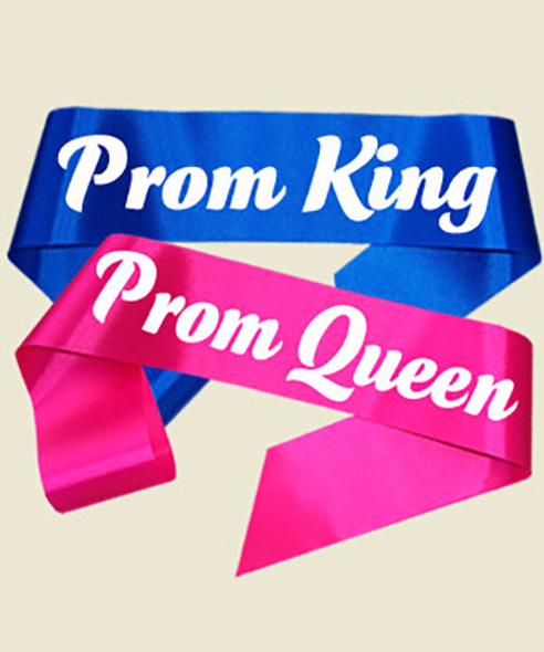 Custom Made Personalized Sash | Prom Queen Sash | Bach Party Sashes Satin Quality  60" (Fonts in Picture Gallery)