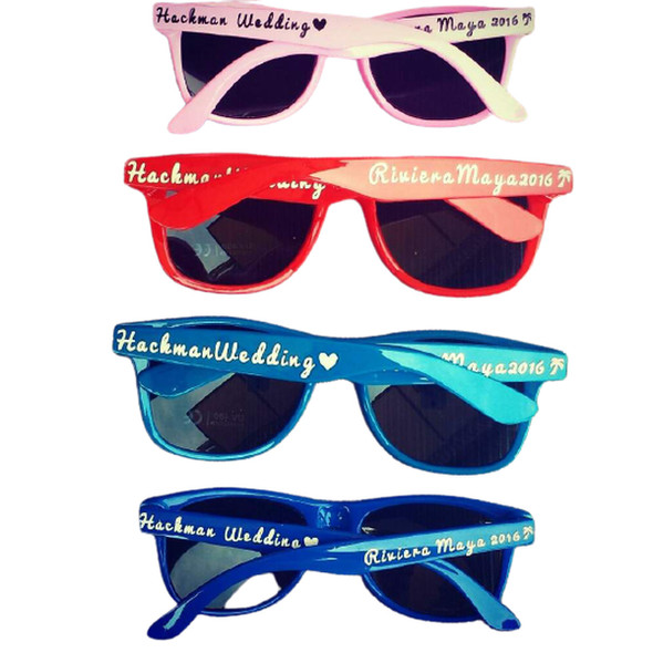 Bachelorette Custom Shades | Bachelorette Custom Sunglasses | 15051 (Fonts in Picture Gallery)
