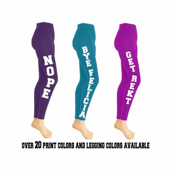 Customized Leggings | Custom Printed Leggings | Design Your Own Leggings | 15066