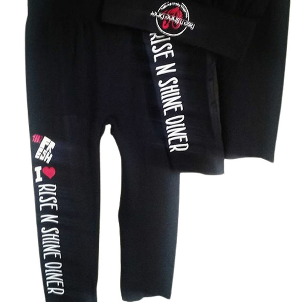 Custom Dance Pants | Pick Your Size, Color, and Custom Text | 15067