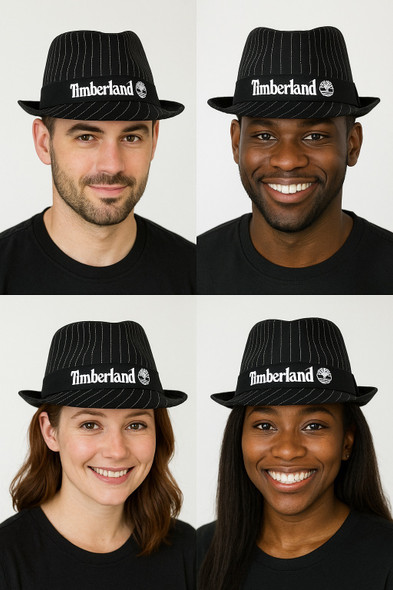 Mens Fedora Hats | Custom Fedora Hats | Custom Made Fedora Hats | (Fonts in Picture Gallery)