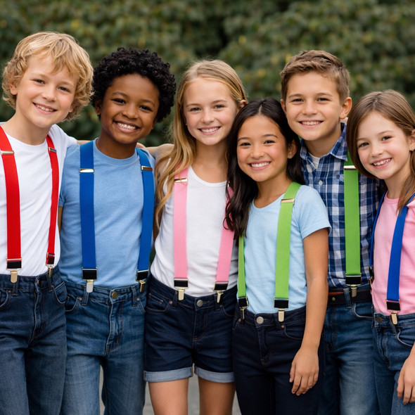 Kids Suspenders | Boys Suspenders |  For Events and Parties 19000CH
