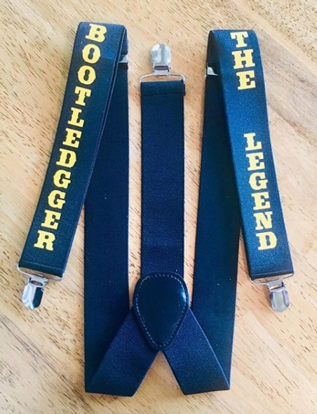 Elastic Suspenders Customized | In Many Colors Adult & Kids Sizes | (Fonts in Picture Gallery)