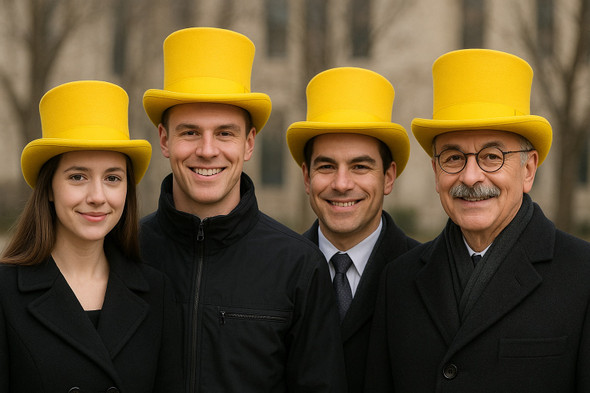 Yellow Top Hats | 1350YE