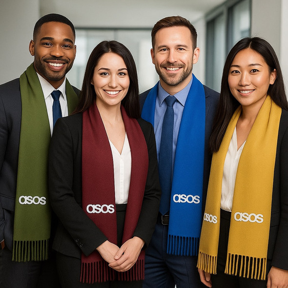 Monogrammed Pashmina | Wedding Shawls |  Bridesmaid Shawls | Scarf   28" x 78" (Fonts in Picture Gallery)