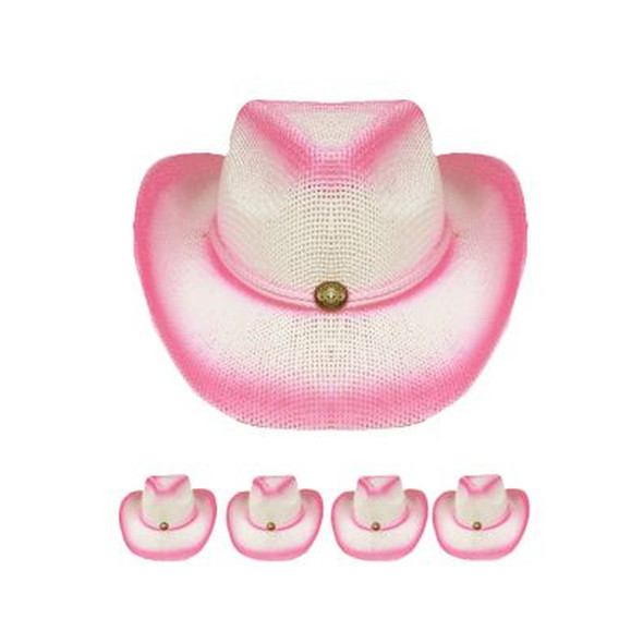  Childrens Cowboy Hats Bulk | 12 PACK Theatre Quality 2 Color Choices | 1566DM