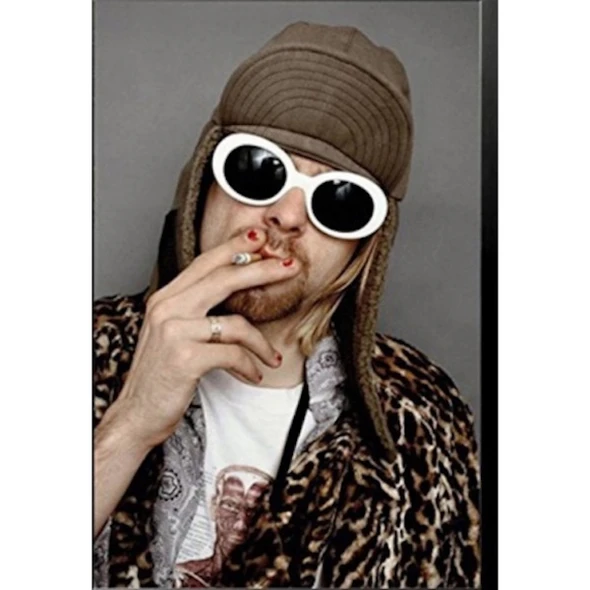 Clout Glasses | Kurt Cobain Glasses | Kurt Cobain Sunglasses 12 PACK White 