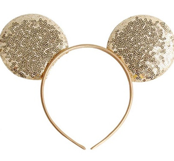 Gold Mickey Ears | Disney World Mickey Ears |  15003G