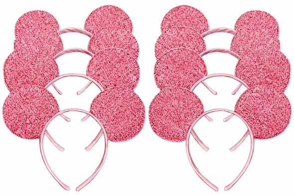 Pink Minnie Ears | Sequin Minnie Mouse Ears | 15003PI