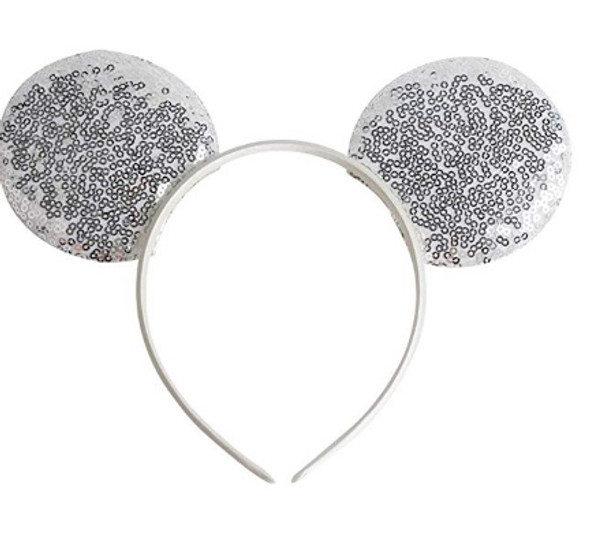 Silver Minnie Ears | Mickey and Minnie Ears | 15003SIL