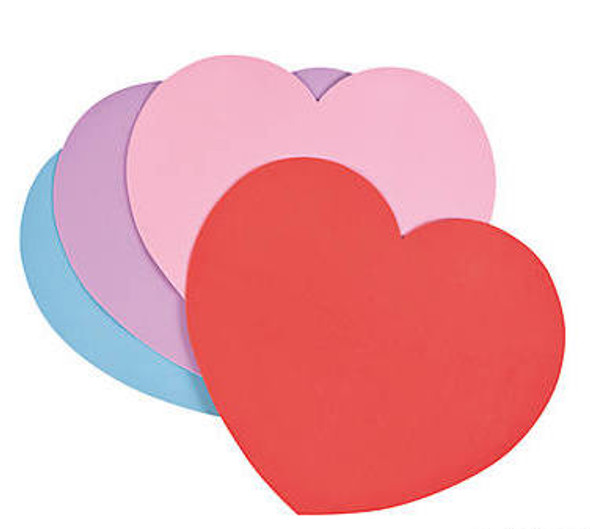 Foam Heart Shapes | Enormous 16 "x 14"| 12 PACK 20002 Foam Heart Shapes | Enormous 16 "x 14"| 12 PACK 20002