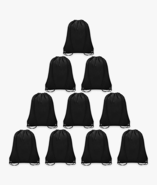 Drawstring Backpack Bags Bulk 17" x 14" Standard Size  8+ Colors 20014