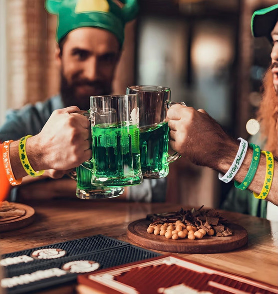 Irish Shamrock Bracelets | Rubber 3086