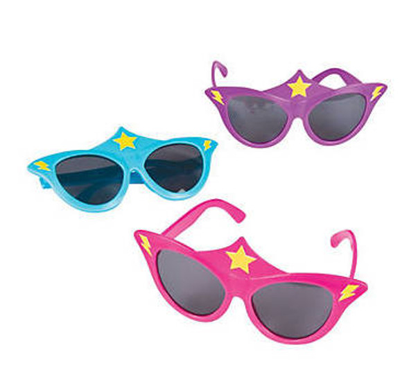 Kids Superhero Girls Sunglasses 12 PACK Mixed Colors Ages 3-9 | 395