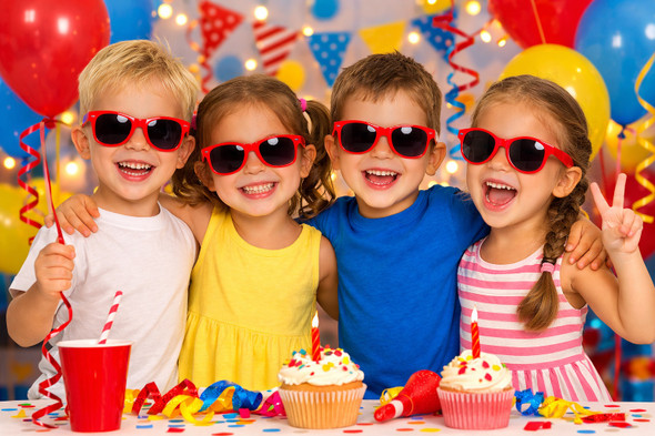 Kids Red Sunglasses 12 PACK Party Favor Quality Ages 3-9 | 401