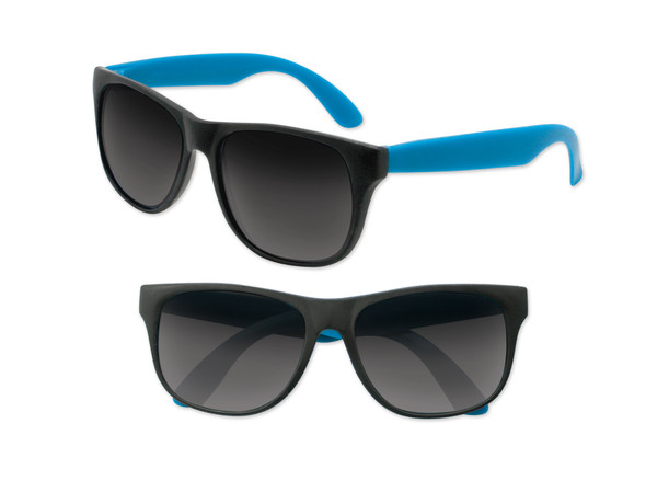 Black Sunglasses Light Blue Legs 12 PACK Party Favor Quality 425