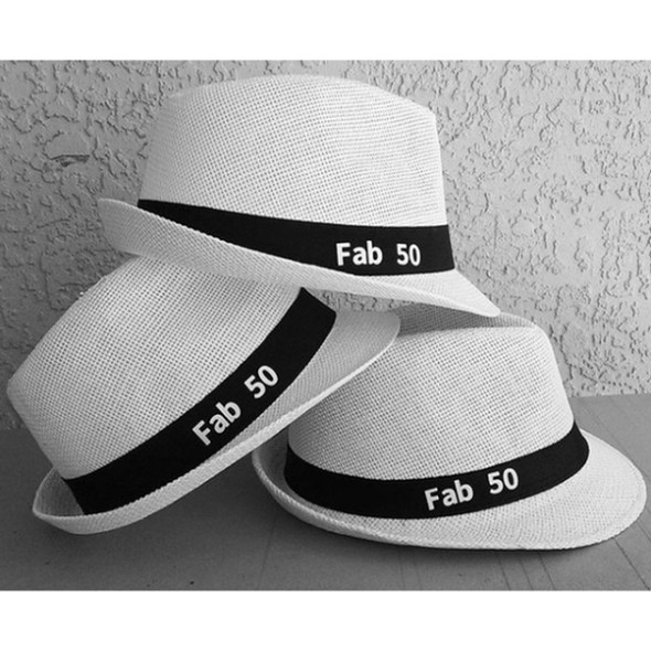 50th Birthday Hat | Custom Hat for 50th Birthday Party