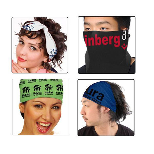 Custom Bandanas | Customized Bandanas With Logo  |  22" Square Standard 100% Cotton 19111