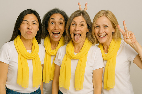 Yellow Long Sheer Chiffon Scarf 12 PACK  21" x 60" 2134YE