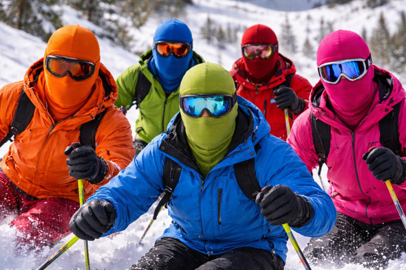 Ski Masks Outdoor Cycling Mask Headgear Bicycle Windproof Sports Scarf Liner Sun Protection Pullover Hat One Hole Ski Mask Poly/Cotton 30559ALL